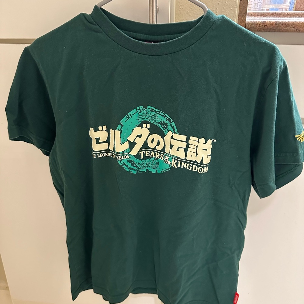 Nintendo Store Legend of Zelda Tears of the Kingdom Japanese shirt - Medium